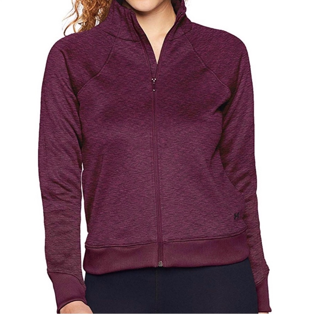 Under Armour Maroon ColdGear Pullover - Size: M